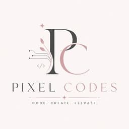Pixel codes logo